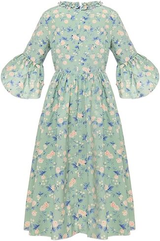 GRACEART Colonial Girls Dress Pioneer Costume Prairie Pilgrim Dress Kids in Kuwait