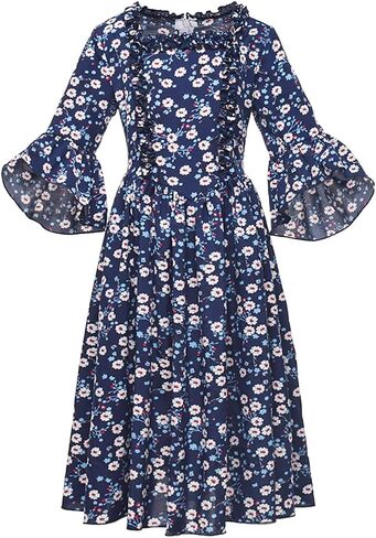 GRACEART Colonial Girls Dress Pioneer Costume Prairie Pilgrim Dress Kids in Kuwait