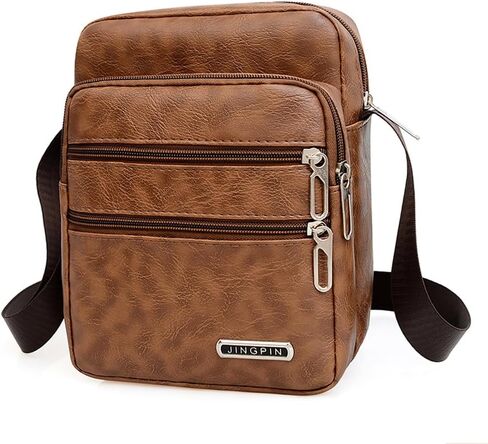 Men's Crossbody Bag Multi-layer Inclined Cross Bags Large Capacity Shoulder Bag Casual Cossbody Bags Fashionable Backpack in Kuwait