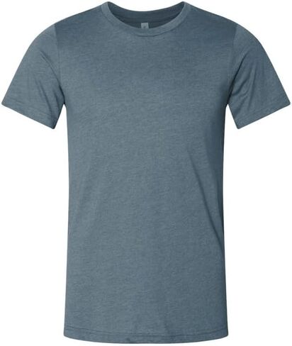 BELLA+CANVAS Adults Unisex Heather CVC T-Shirt in Saudi Arabia