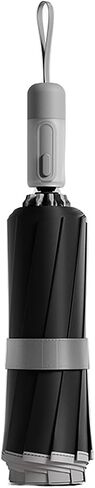 erised's bifrost Travel Folding Inverted Umbrella, Compact Reverse With Reflective Stripe,Auto Open/Close, UPF 50+ UV Protection, Large Canopy, 10 Ribs,Rain & Sun,Suitable for Men, Women,Backpack/Car in Kuwait