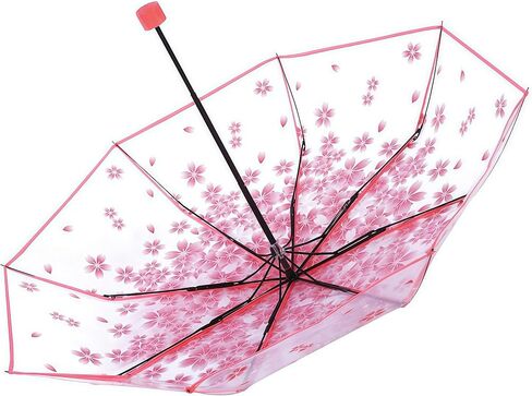 Travel Umbrella for Adults – Manual Compact Folding Umbrella with UV Protection, Lightweight & Portable for Backpack, Walking, or Car – Rain & Sun Ready in Kuwait
