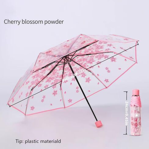 Travel Umbrella for Adults – Manual Compact Folding Umbrella with UV Protection, Lightweight & Portable for Backpack, Walking, or Car – Rain & Sun Ready in Kuwait