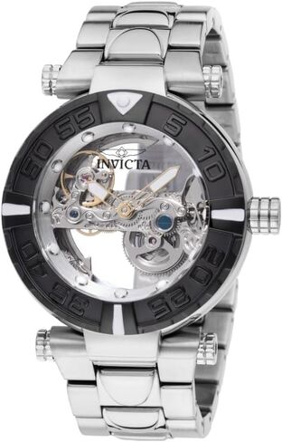 Invicta Subaqua 49505 Men's Watch - Waterproof - Analogue - Automatic Movement - Stainless Steel with Silver dial - 47mm in Kuwait