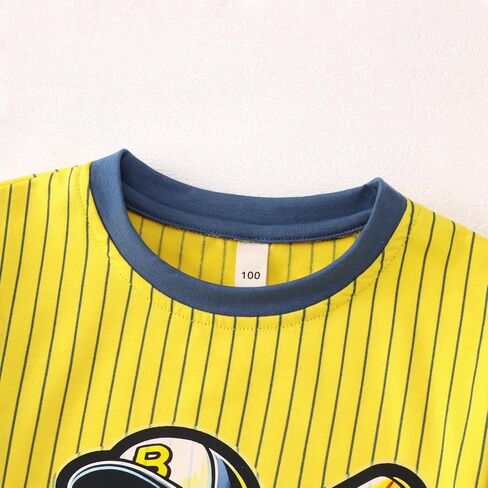Toddler Boy Girl Baseball Shirt Kids Game Day Short Sleeve T-Shirt Baseball Team Jersey Banana Graphic Tee Tops in Saudi Arabia