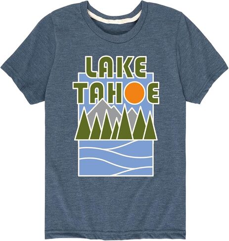 Instant Message - Lake, Tahoe - Toddler & Youth Short Sleeve Graphic T-Shirt in Kuwait