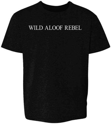 Pop Threads Wild Aloof Rebel David Rose Funny Fashion Baby Toddler Kids Girl Boy T-Shirt in Kuwait
