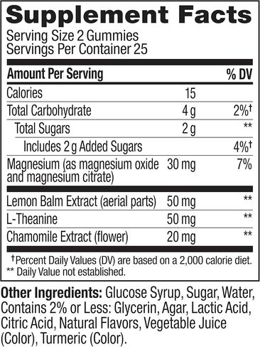 OLLY Kids Melatonin Free Sleep Gummy Supplement, Supports Sleep Quality,* Magnesium, L-Theanine, Lemon Balm, Cloudberry Peach Flavored, 25 Day Supply - 50 Count in Saudi Arabia