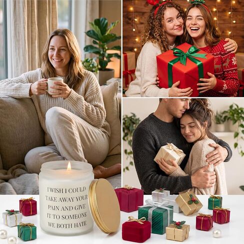 Get Well Soon Gifts for Women Men: Funny Thinking of You Gift After Surgery, Recovery & Sympathy Present for Friends, Family - Lavender & Eucalyptus Scented Soy Candle, 7oz - Cancer Comfort, Grieving in Saudi Arabia