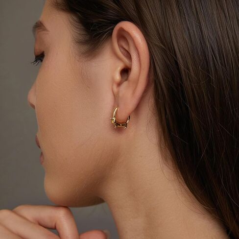 Gold Plated Dchshund Earrings Weiner Dog Charm Link Bracelet for Women Perfet Dachshund Gift for Pet Lovers in Kuwait