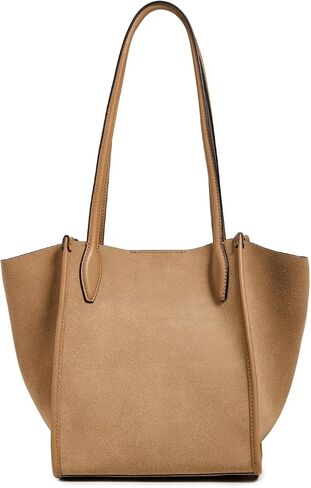Madewell Women's The Lexington Small Tote In Suede in Kuwait