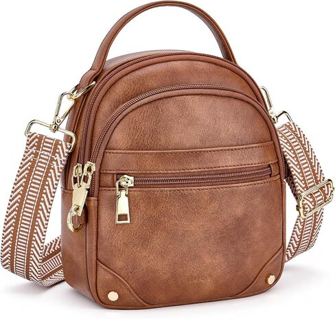 Anti Theft Crossbody Bags for Women RFID Small Shoulder Bag for Travel, Mini Cross Body Purse with Removable Strap in Saudi Arabia
