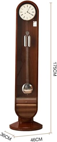 Grandfather Clocks Wooden Standing Clocks, High Floor Home Decor with Quartz Single-Chime Movement in Saudi Arabia