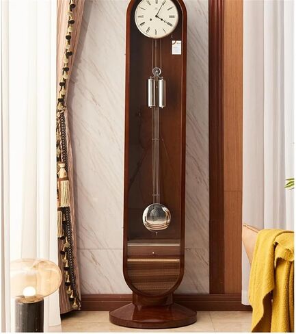 Grandfather Clocks Wooden Standing Clocks, High Floor Home Decor with Quartz Single-Chime Movement in Saudi Arabia
