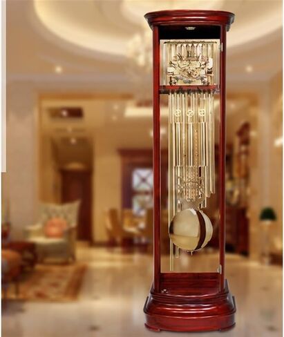 Grandfather Clocks Retro Living Room Floor Clock Home Light Luxury Vertical Big Pendulum Fashion Clocks in Saudi Arabia
