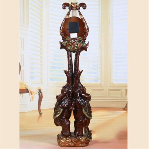Grandfather Clocks Standing Clock Large Floor Vintage Vertical European Antique Tv Cabinet Next to The Ornaments in Kuwait
