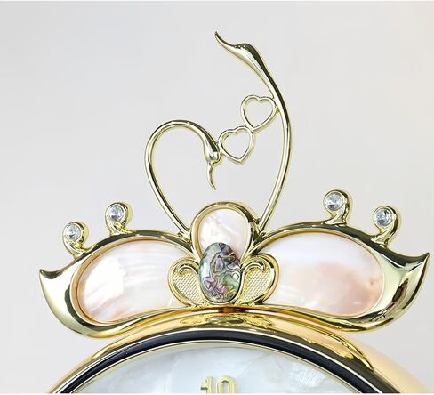 Grandfather Clocks Metal Floor Standing Clock Quartz Silent Shell Accents for Villa Decor in Kuwait