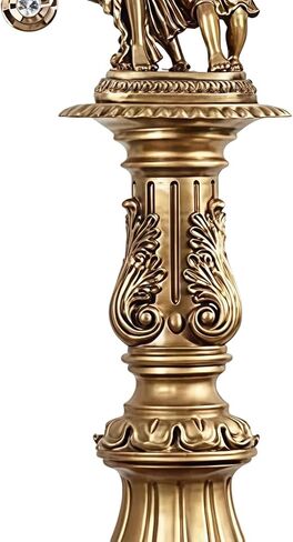 Grandfather Clocks Floor Clock Quartz Silent European Style Ornate Sculpture for Living Room in Kuwait