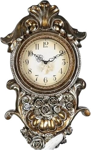 Grandfather Clocks Floor Standing Clock Quartz Silent European Style Ornate for Home in Kuwait