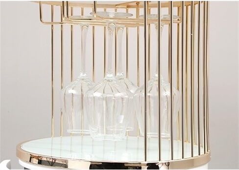 Grandfather Clocks Modern American Mute Retro Vertical Bell Wine Rack Standing Grandfather Clock Home Decor in Kuwait