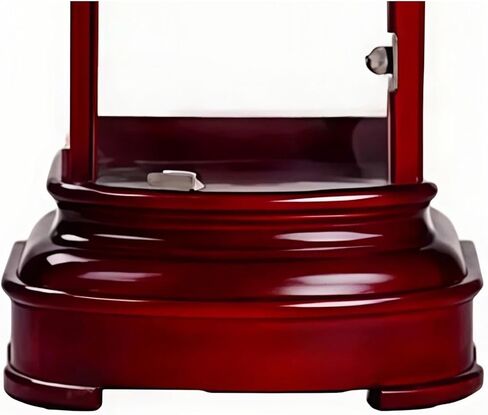 Grandfather Clocks Wood Grandfather Clock Floor Mechanical Roman Numeral Glass for Home in Kuwait