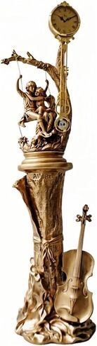 Grandfather Clocks Floor Standing Clock Quartz Silent European Style Sculpture for Home in Saudi Arabia