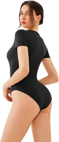 REORIA 2 Piece Bodysuits (Black S) in Kuwait