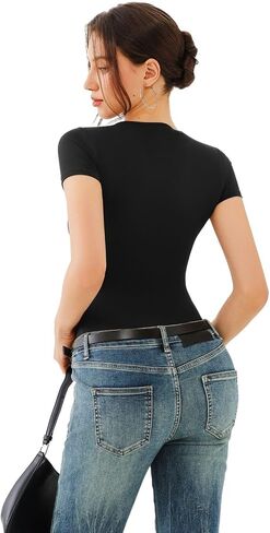 REORIA 2 Piece Bodysuits (Black S) in Kuwait