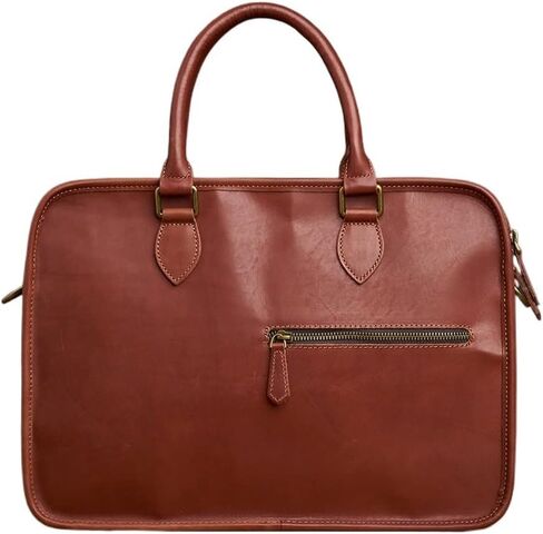 Men's Genuine Leather Bag Men's Briefcase Office Bags For Men Bag Man's Laptop Bags Male Briefcase Handbag in Saudi Arabia