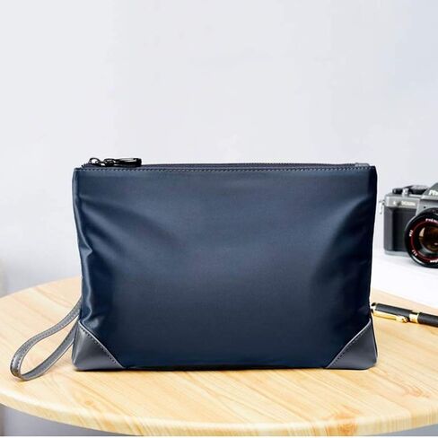 Handbag，Mens Oxford Clutch Bag Underarm Bag Handbag Organizer Checkbook Wallet Card Case with Wristlet in Saudi Arabia