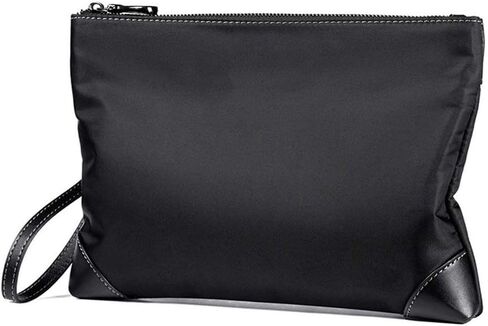 Men's handbags ，Leather Bag Handbag Organizer Super Slim Anti theft Checkbook Wallet Card Case in Saudi Arabia