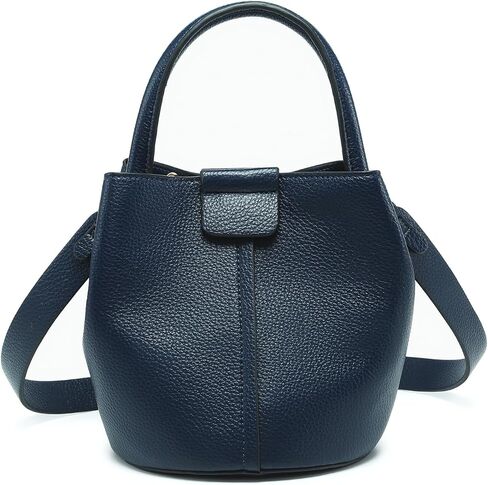 Farrah Bucket Bag Trendy Vegan Leather Hobo Crossbody Handbags Shoulder Purses for Women in Kuwait