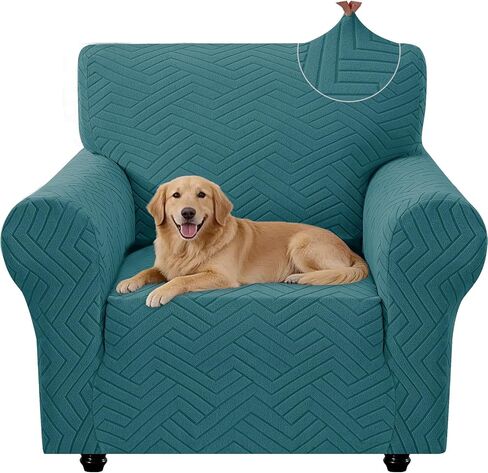 Stretch Sofa Slipcover 3 Cushion Couch Sofa Cover,71"-91" Non Slip Soft Couch Sofa Cover Washable Furniture Protector with Non Skid Foam and Elastic Bottom for Kids, Pets,Dark Gray in Saudi Arabia
