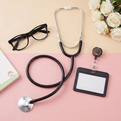 choyaxo Nurse Costume Accessories Including Stethoscope Lensless Glasses for Adults Halloween in Kuwait