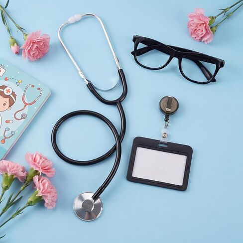 choyaxo Nurse Costume Accessories Including Stethoscope Lensless Glasses for Adults Halloween in Kuwait