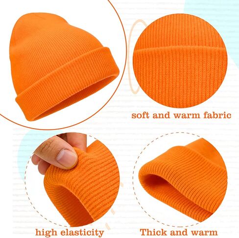 4Pcs Orange Cosutme Accessory Set Including Orange Beanie Cap Gloves Yellow Eyebrow Glasses Mustaches Book Character Costume for World Book Day Halloween Cosplay Party Supplies in Kuwait