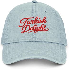 The Pinus Turkish Delight Denim Hat Embroireded Unisex in Saudi Arabia