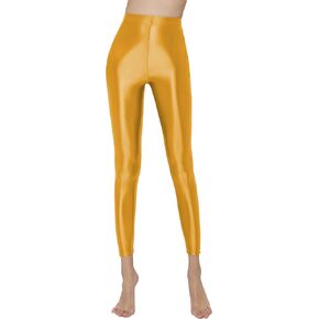 AMORESY Allurea Classic High-Waisted Glossy Leggings – Sculpting Stretch Tights with High Shine Finish in Saudi Arabia