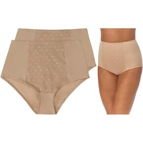 COMPANY ELLEN TRACY Women's Underwear Classic Comfort Brief with Extra Tummy Hold 2 Pack Panties in Saudi Arabia