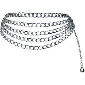 Women's chain belt waist chain belt multi-layer body belly chain dress suitable in Saudi Arabia