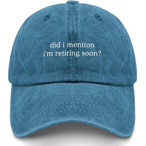 Did I Mention I’m Retiring Soon Hats for Men Fashion Washed Distressed Baseball in Kuwait