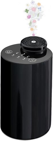 Waterless Essential Oil Diffuser with 20ml Capacity, Cordless Diffusers with 3 Mist Levels & Timers for Home Car Office in Saudi Arabia