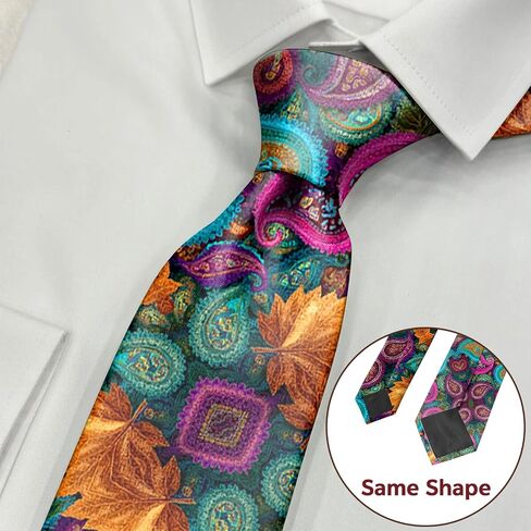 Ties for Men Necktie Cotton Printed Floral Ties Formal Classic Neck Tie for Wedding Dating Leisure Party Women Girls in Saudi Arabia
