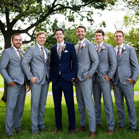 Ties for Men Necktie Cotton Printed Floral Ties Formal Classic Neck Tie for Wedding Dating Leisure Party Women Girls in Saudi Arabia