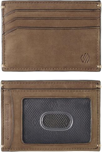 Johnston & Murphy Men's Jackson Weekender Case, Tan Oiled, One Size in Kuwait