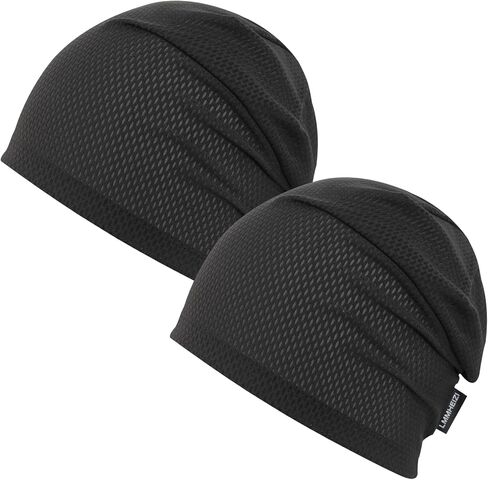 2 Pack Summer Beanies for Men & Women - Lightweight Breathable Skull Cap for Running, Hiking, Daily Wear in Saudi Arabia