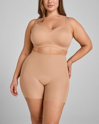 HONEYLOVE MeshSculpt Mid Waist Short - Medium Support Lightweight Shapewear for Women in Kuwait