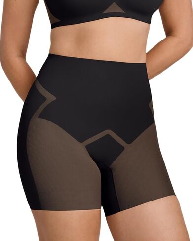 HONEYLOVE MeshSculpt Mid Waist Short - Medium Support Lightweight Shapewear for Women in Kuwait