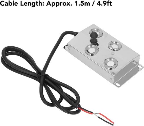 Ultrasonic Fogger Mist Maker 4 Heads DC45~48V 1.5m Cable IP67 4.5L H Output with Food Grade Stainless Steel for Pond Fountain Indoor Outdoor Humidifier in Kuwait