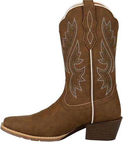 Justin Boot Company Women's Gypsy Dezi Brown 10In Brown Cowhide Top Boot in Kuwait